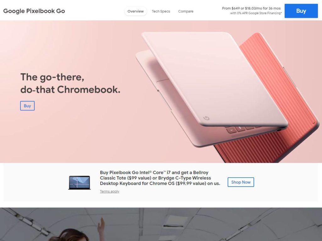 Google Pixelbook Go