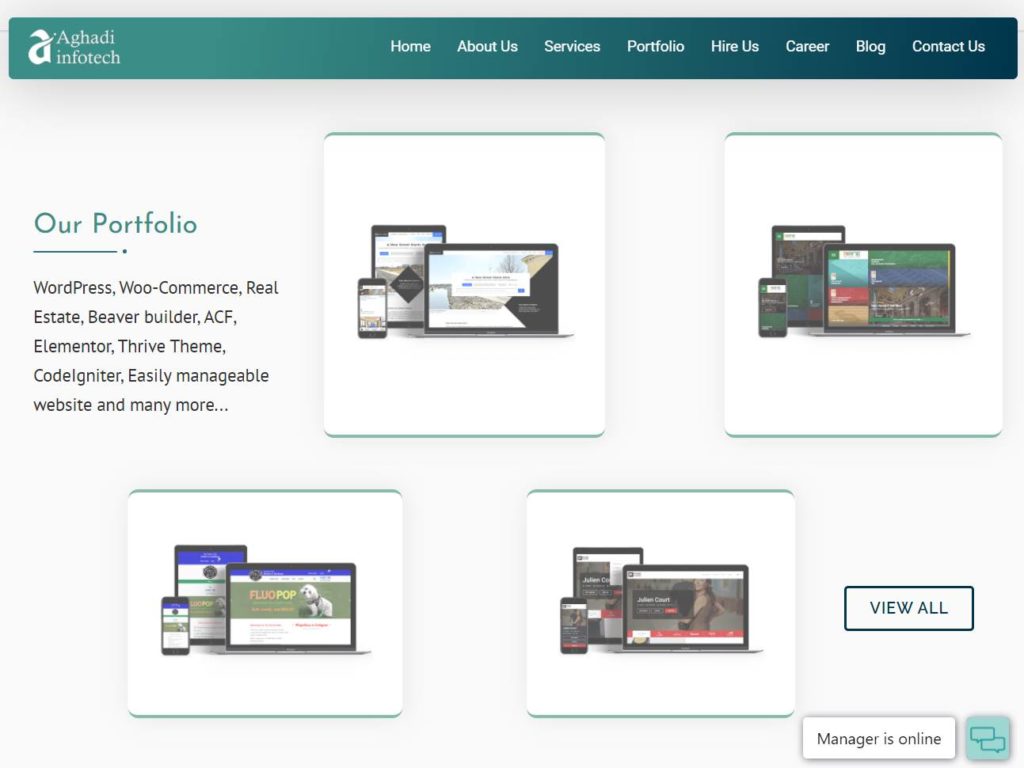 Aghadi Infotech Portfolio
