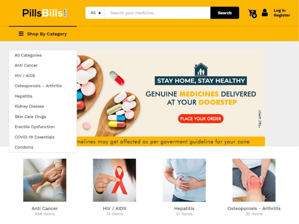 PillsBills Online Pharmacy