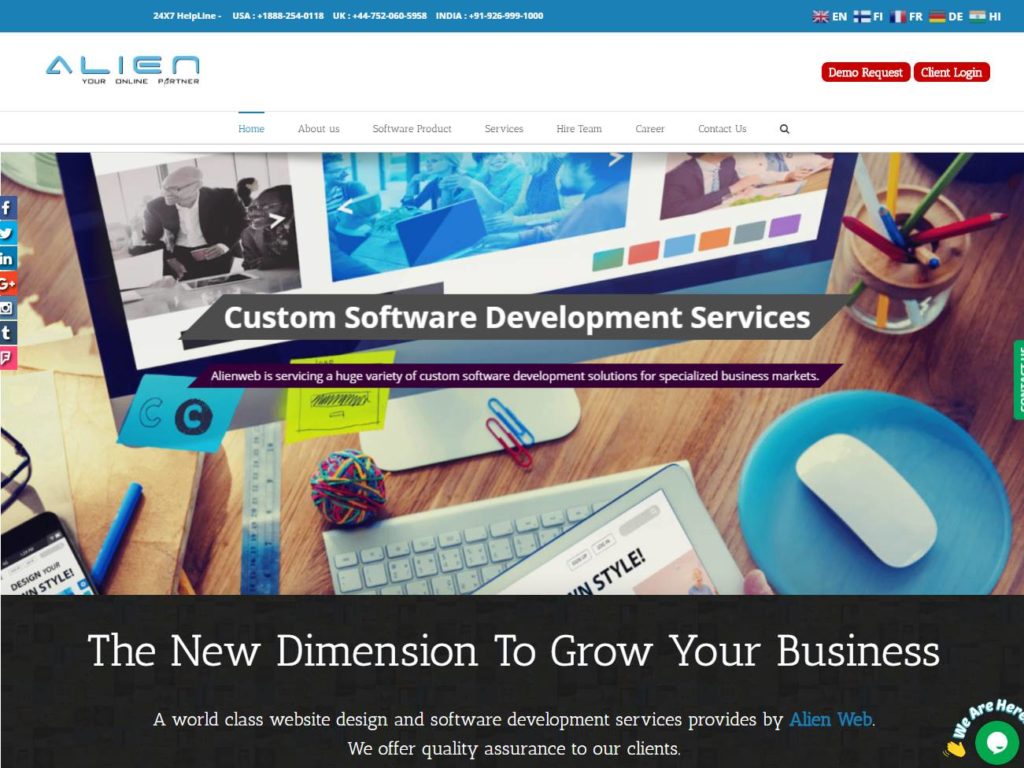 Alien Web Developers