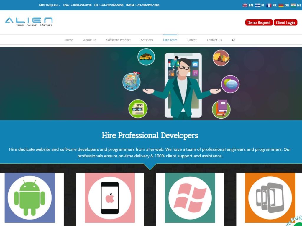 Alienweb Hire