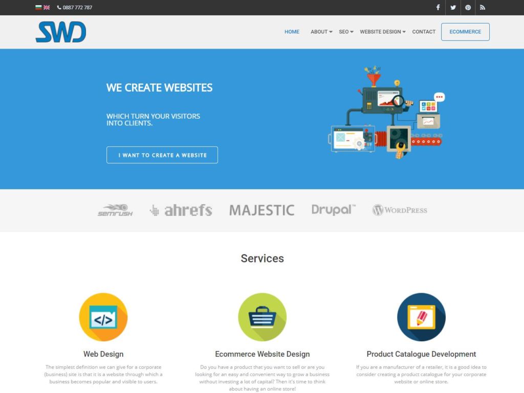 SEO Web Design Bulgaria