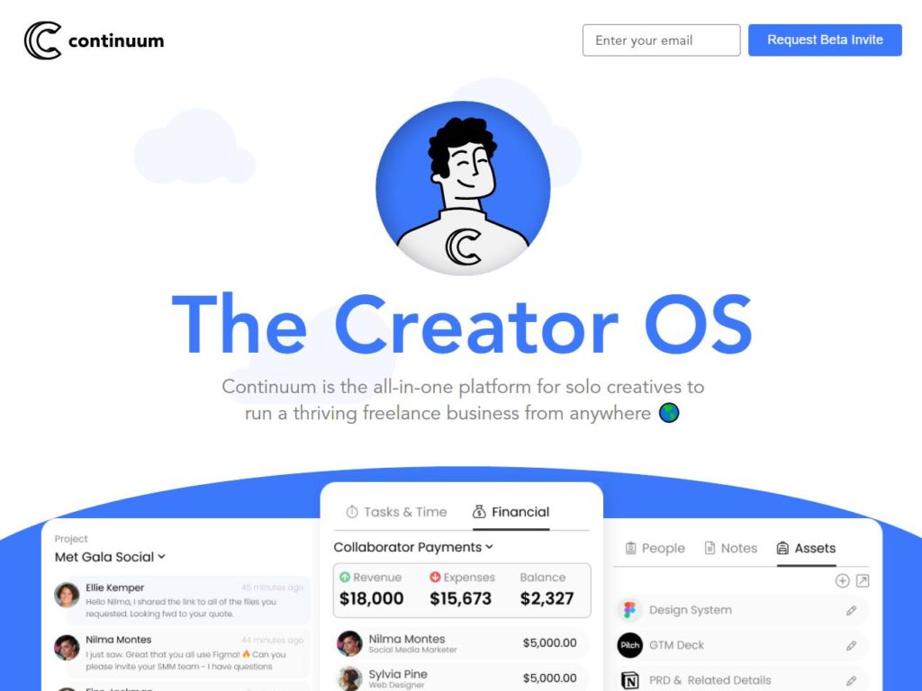 Continuum - The Freelancer OS