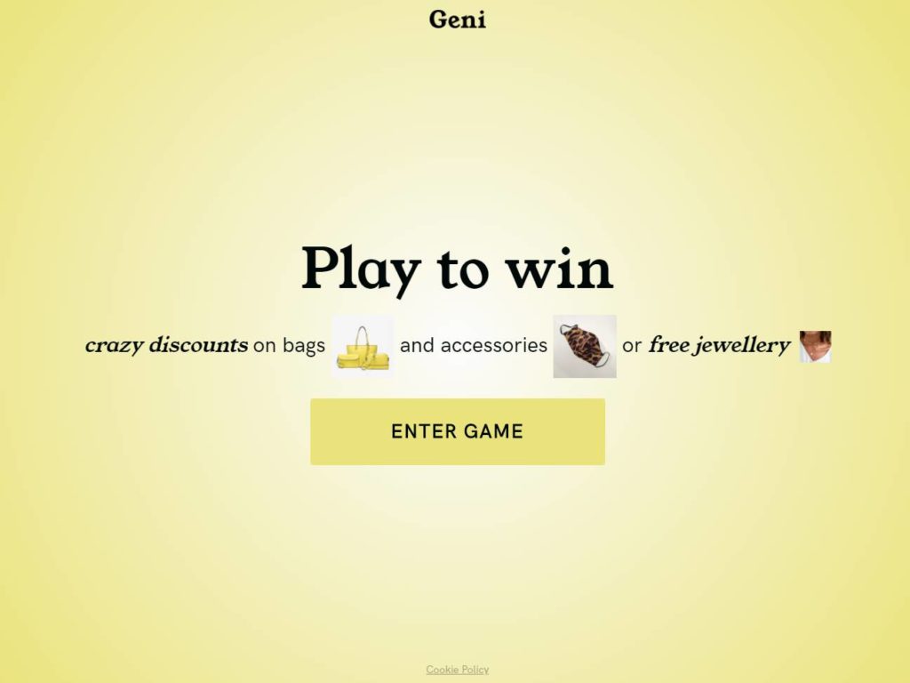 Geni Bags Play