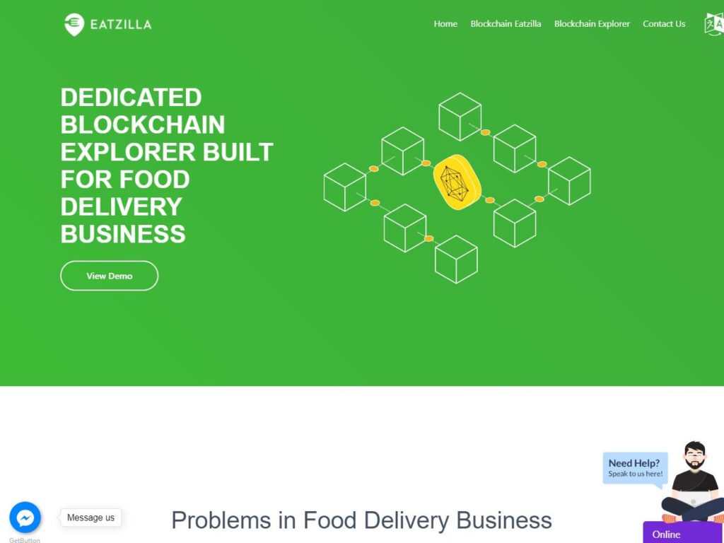 Eatzilla Blockchain