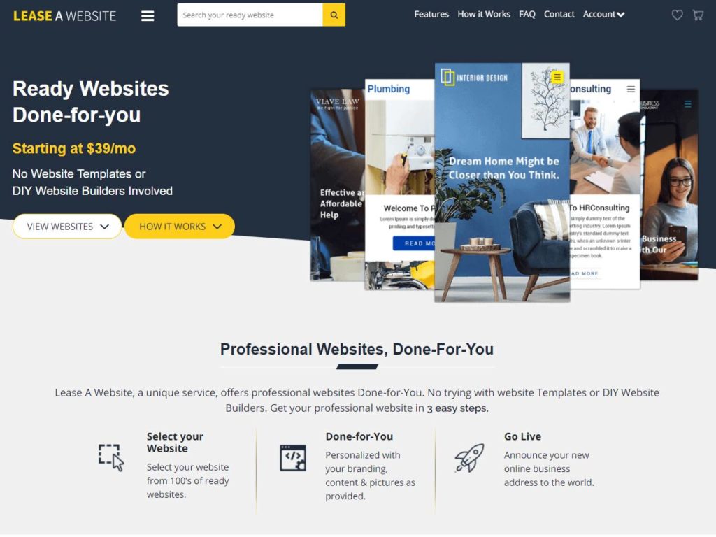 Lease A Website