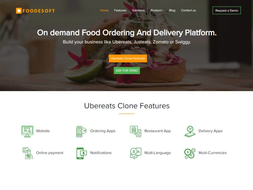 Foodesoft - UberEats Clone