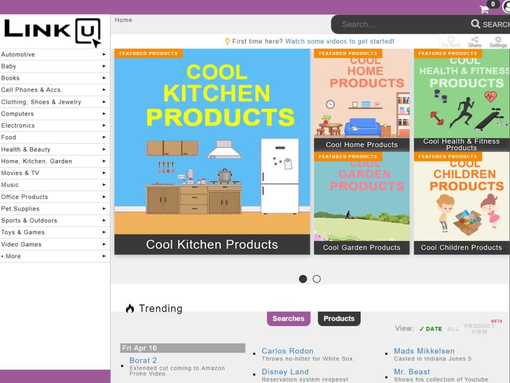 LinkU - Online Shopping