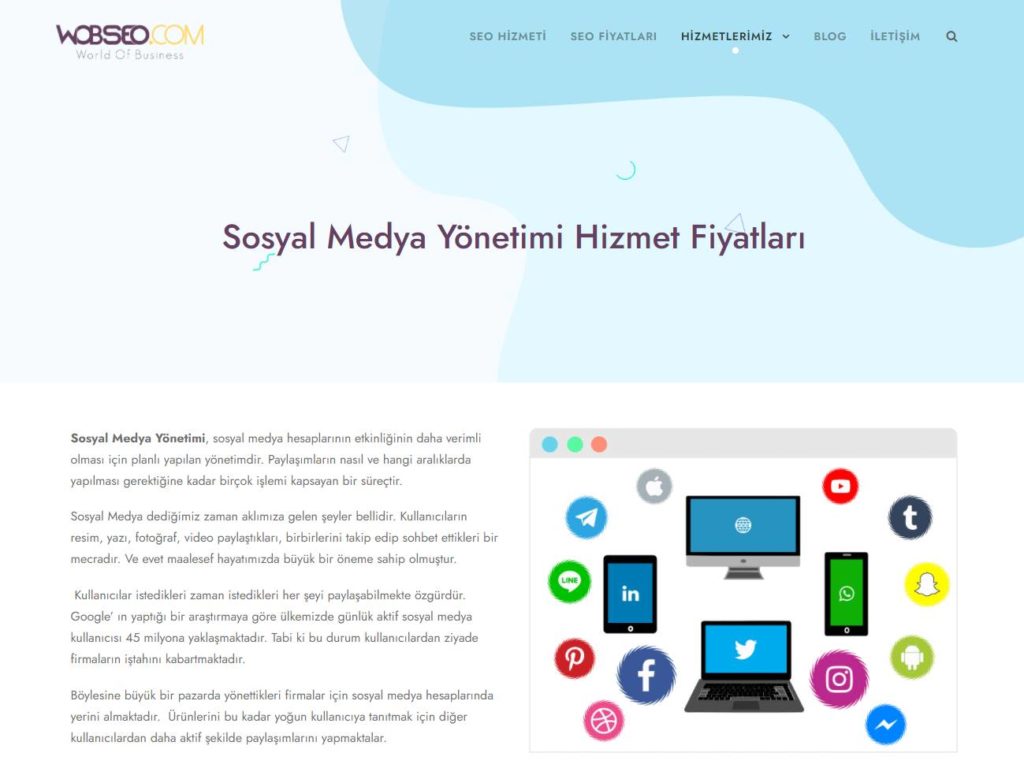 Wobseo Sosyal Medya