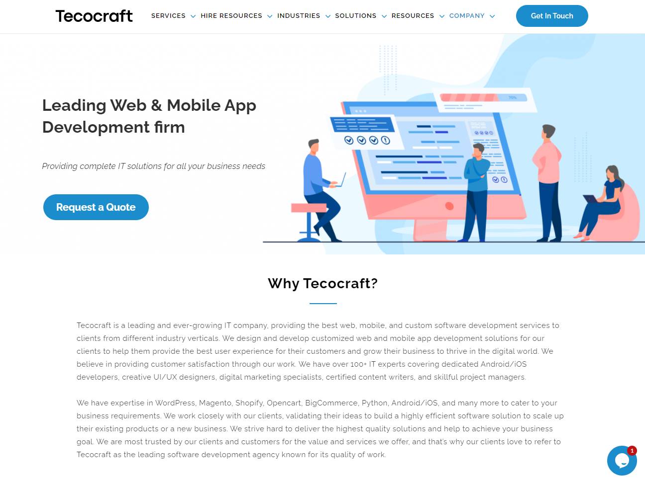 Tecocraft About
