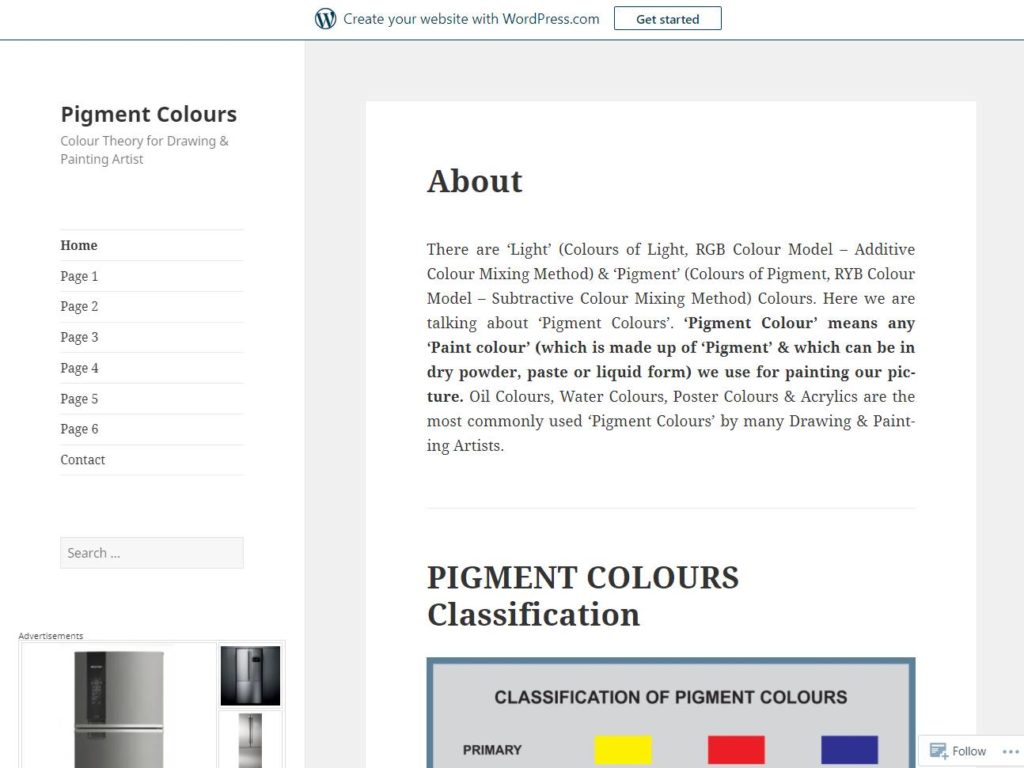 Pigment Colours