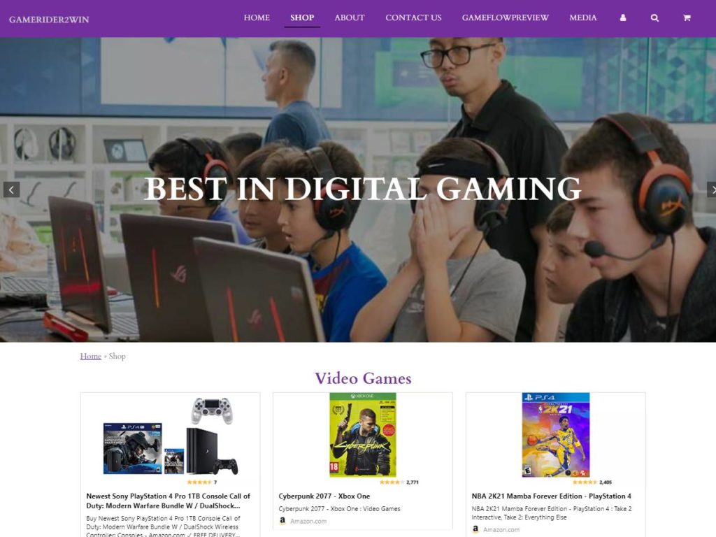 Gamerider2win Shop