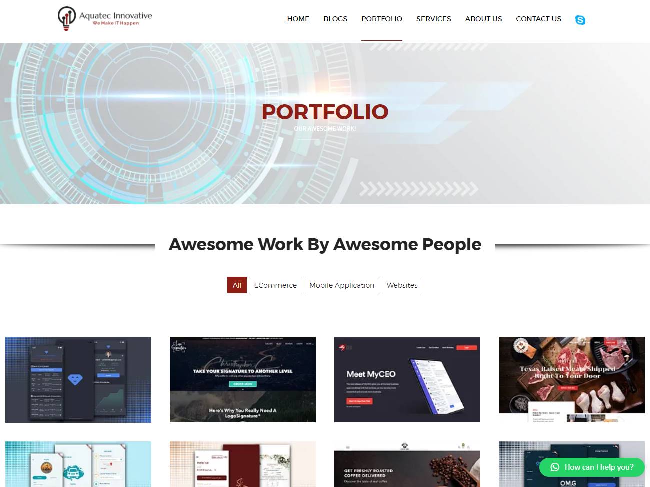 Aquatec Innovative Portfolio