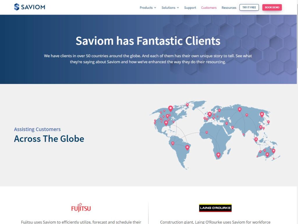 Saviom Software Clients