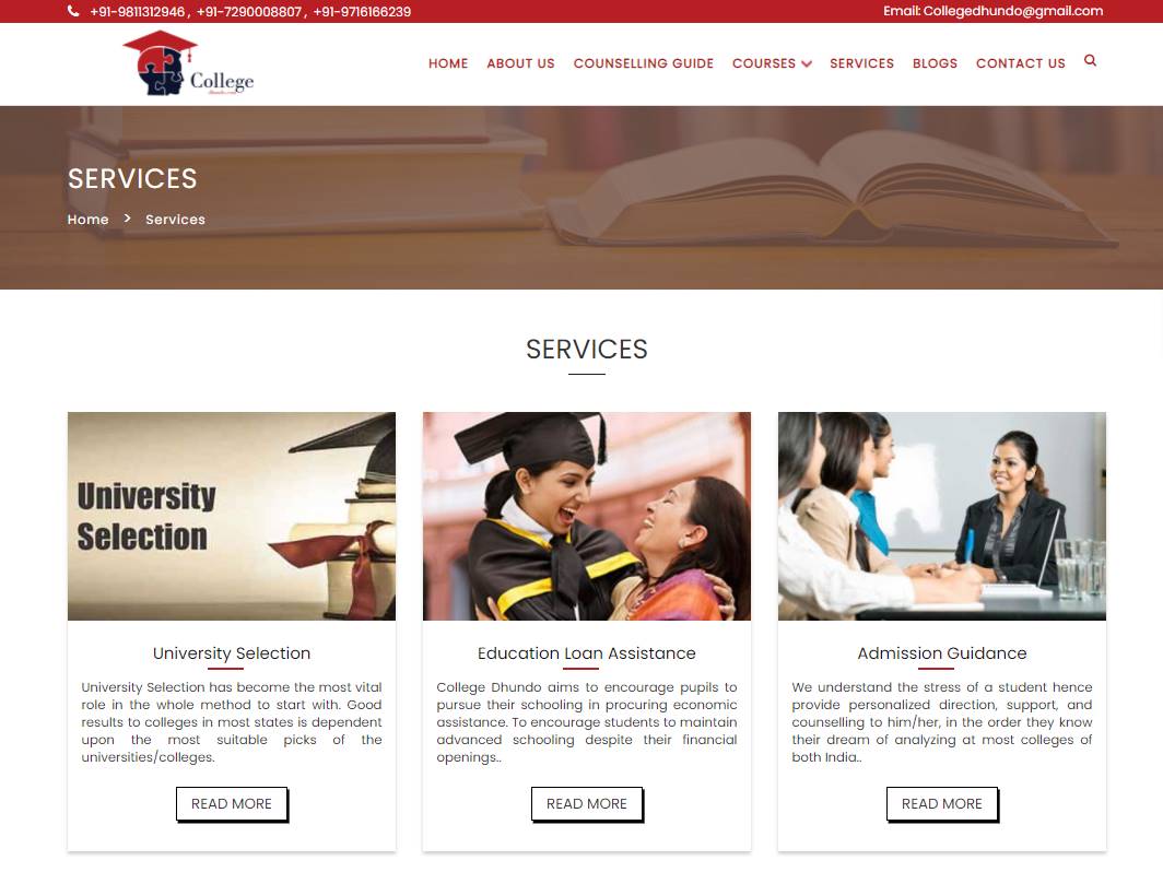 Collegedhundo Services