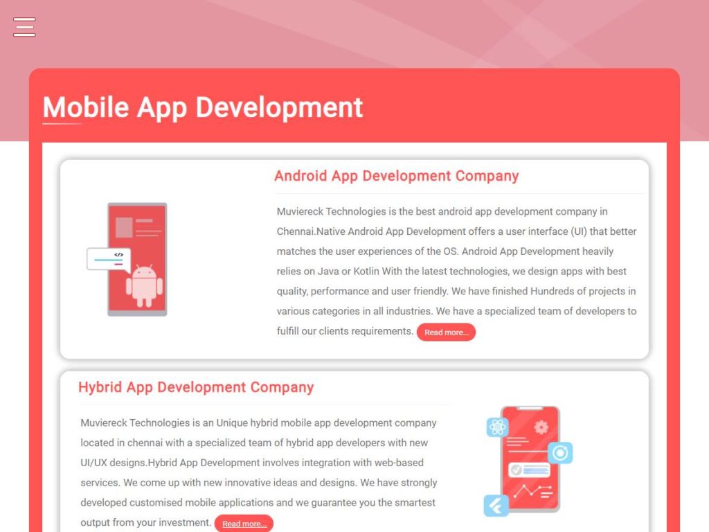 Muvierecktech App