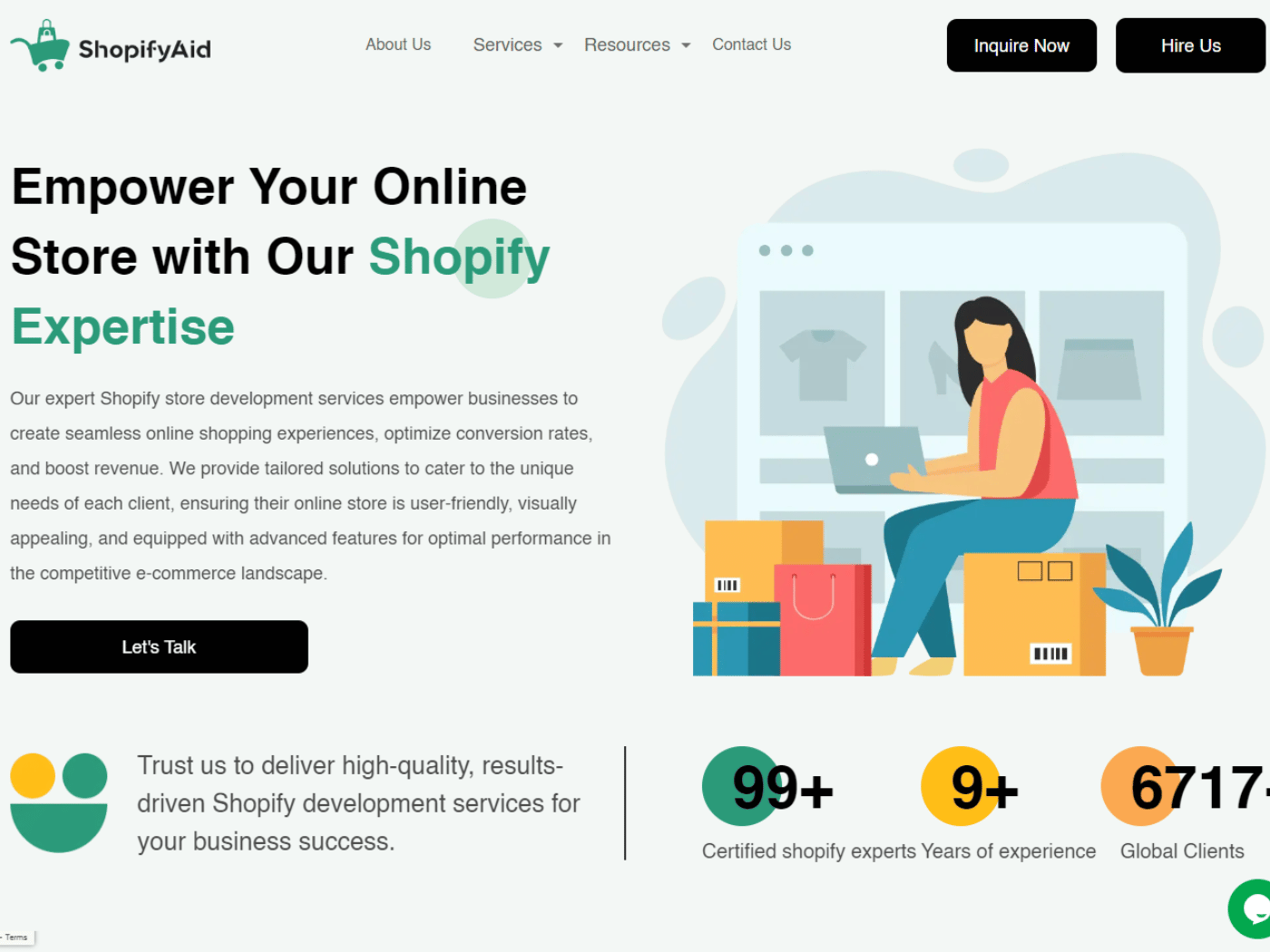 ShopifyAid CSS design gallery sites awards winner