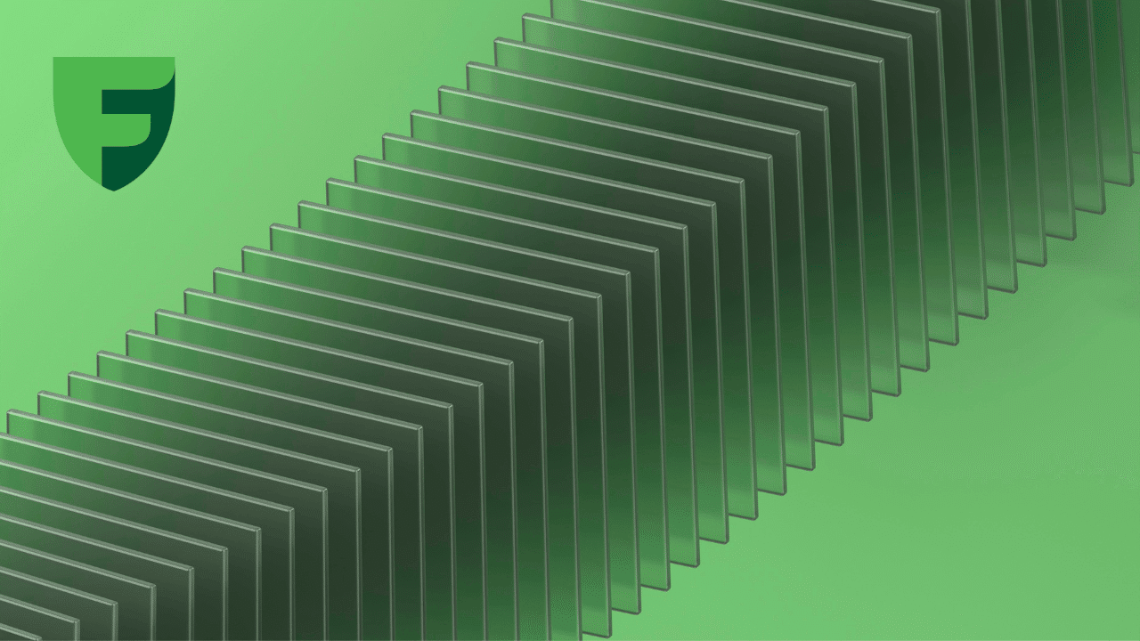 A conceptual 3D illustration of green glass steps rising toward a financial logo, symbolizing the growth of Timur Turlov's net worth and his $6.2B empire.